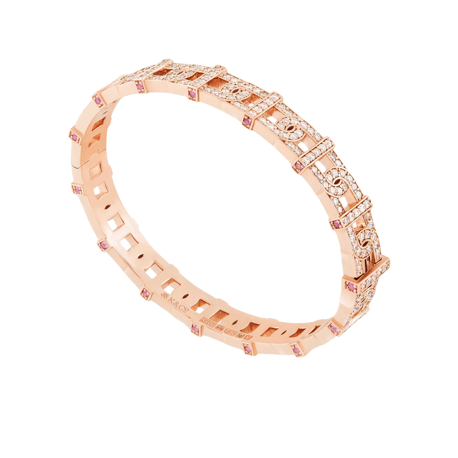 Vitamin Pink Bracelet - Diamond Pavé