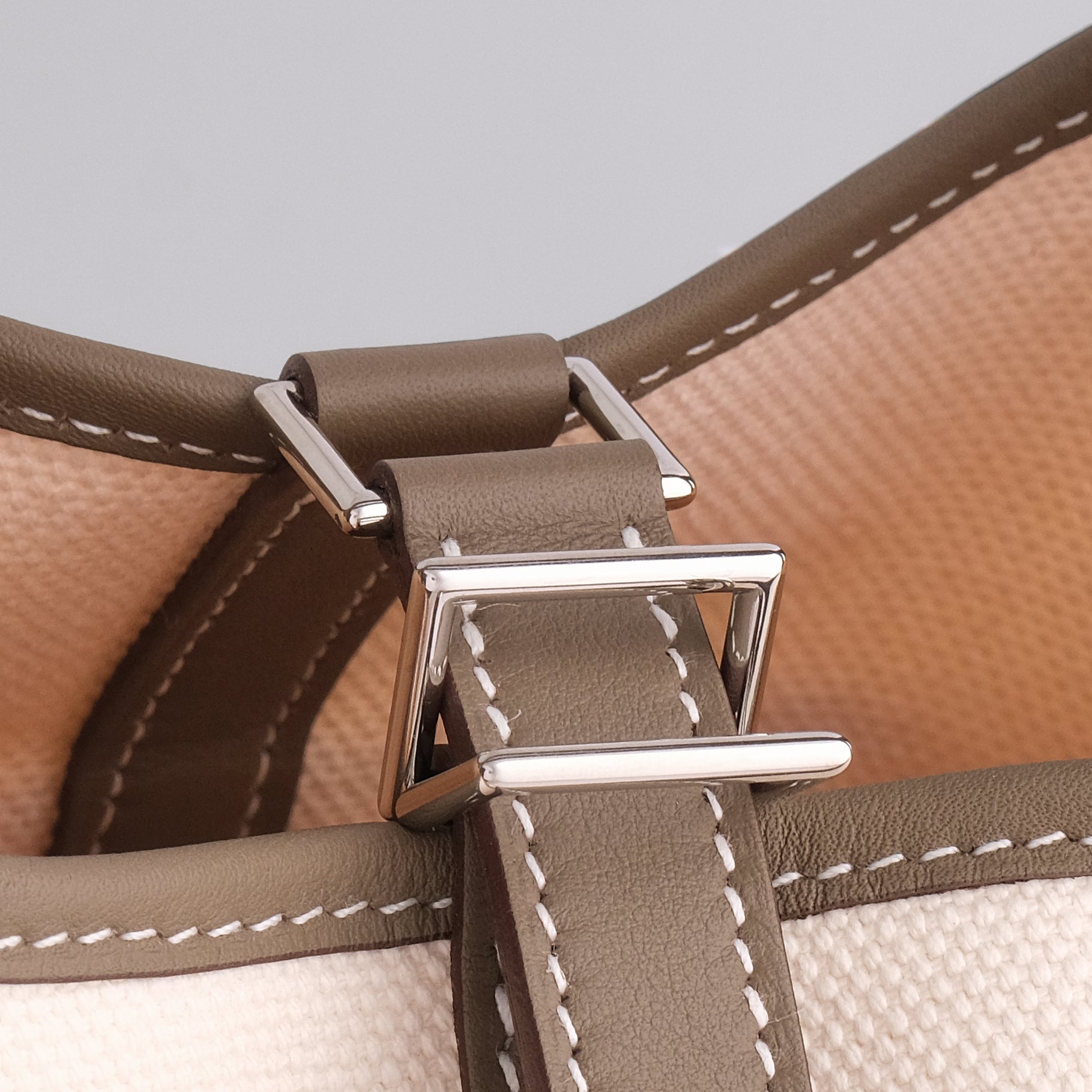 Hermès Picotin 18 Ecru/Etoupe Cargo Palladium Hardware