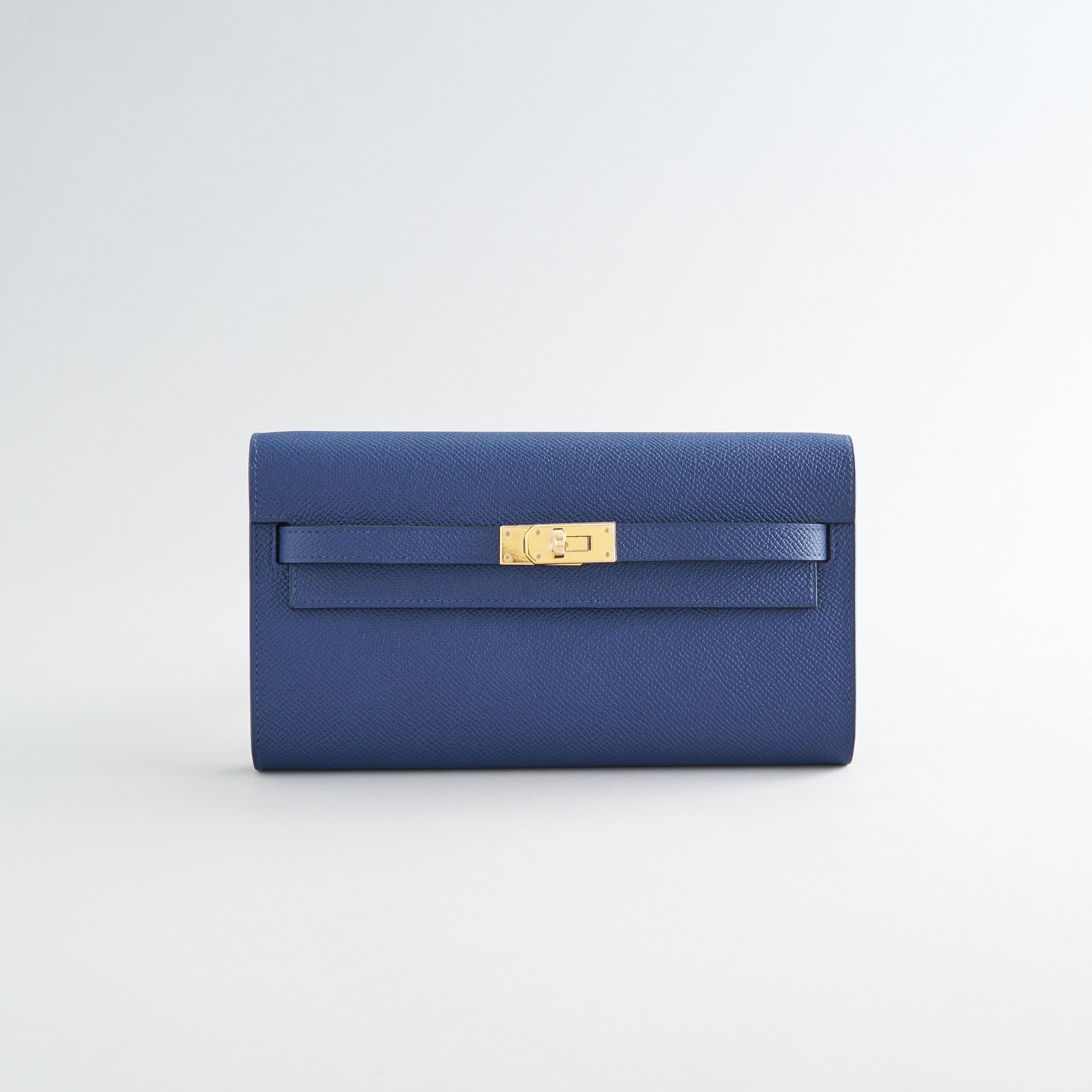 Hermès Kelly To Go Epsom Navy Gold Hardware