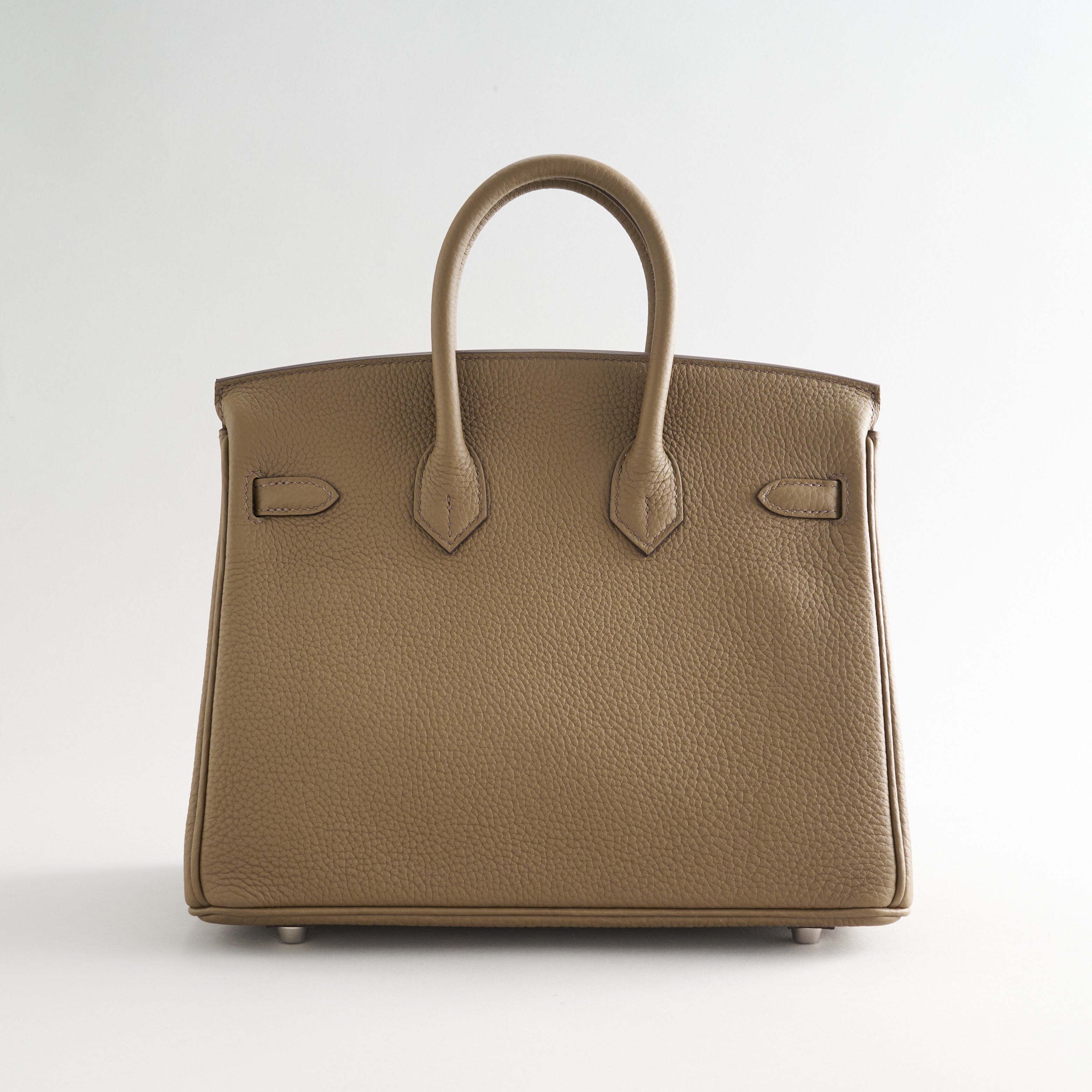 Hermès Birkin 25 Togo Toundra Palladium Hardware