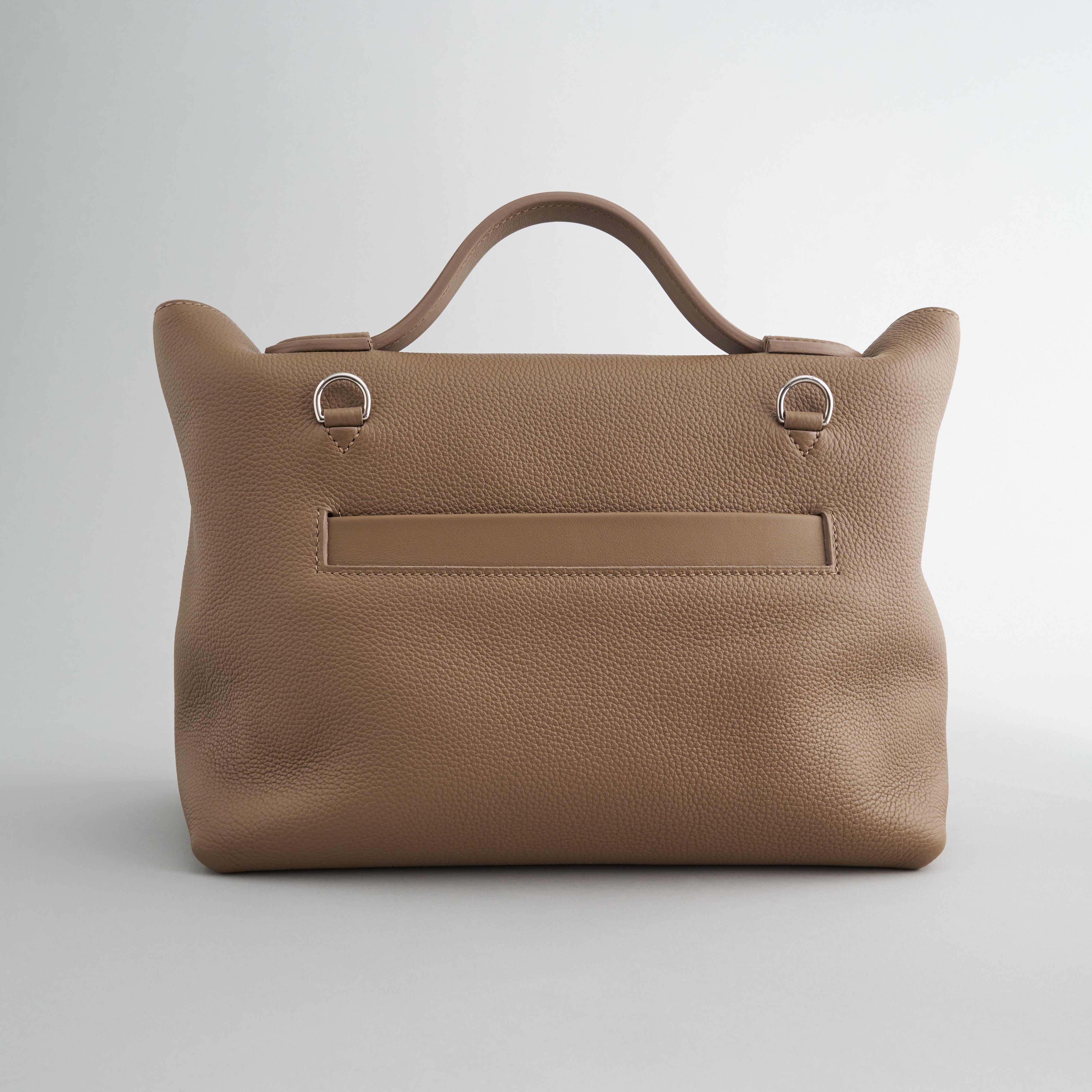 Hermès 24/24 29 Clemence Beige De Weimar Palladium Hardware