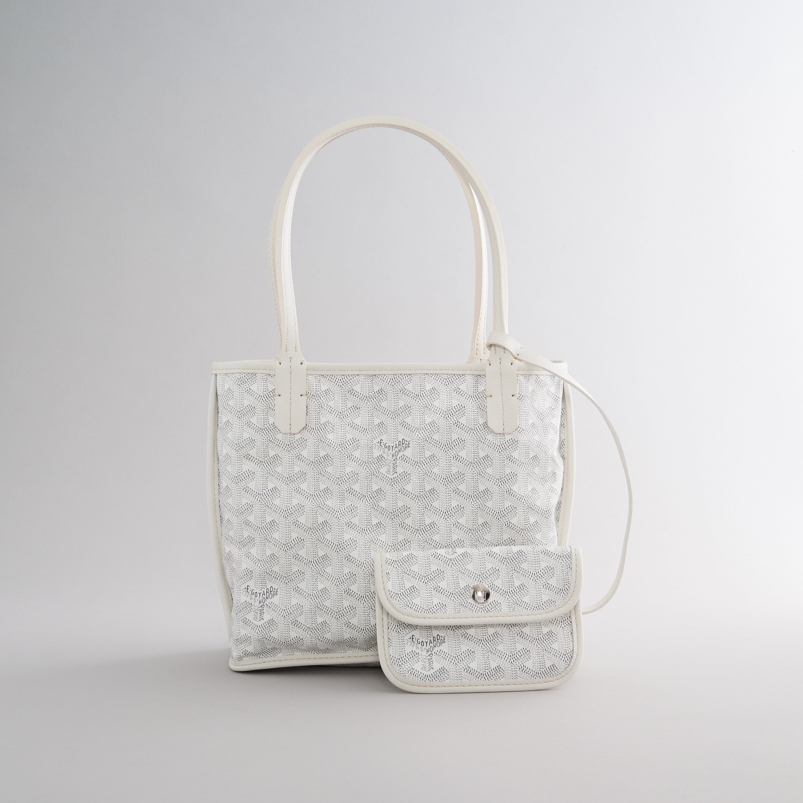 Goyard Anjou Tote Mini White