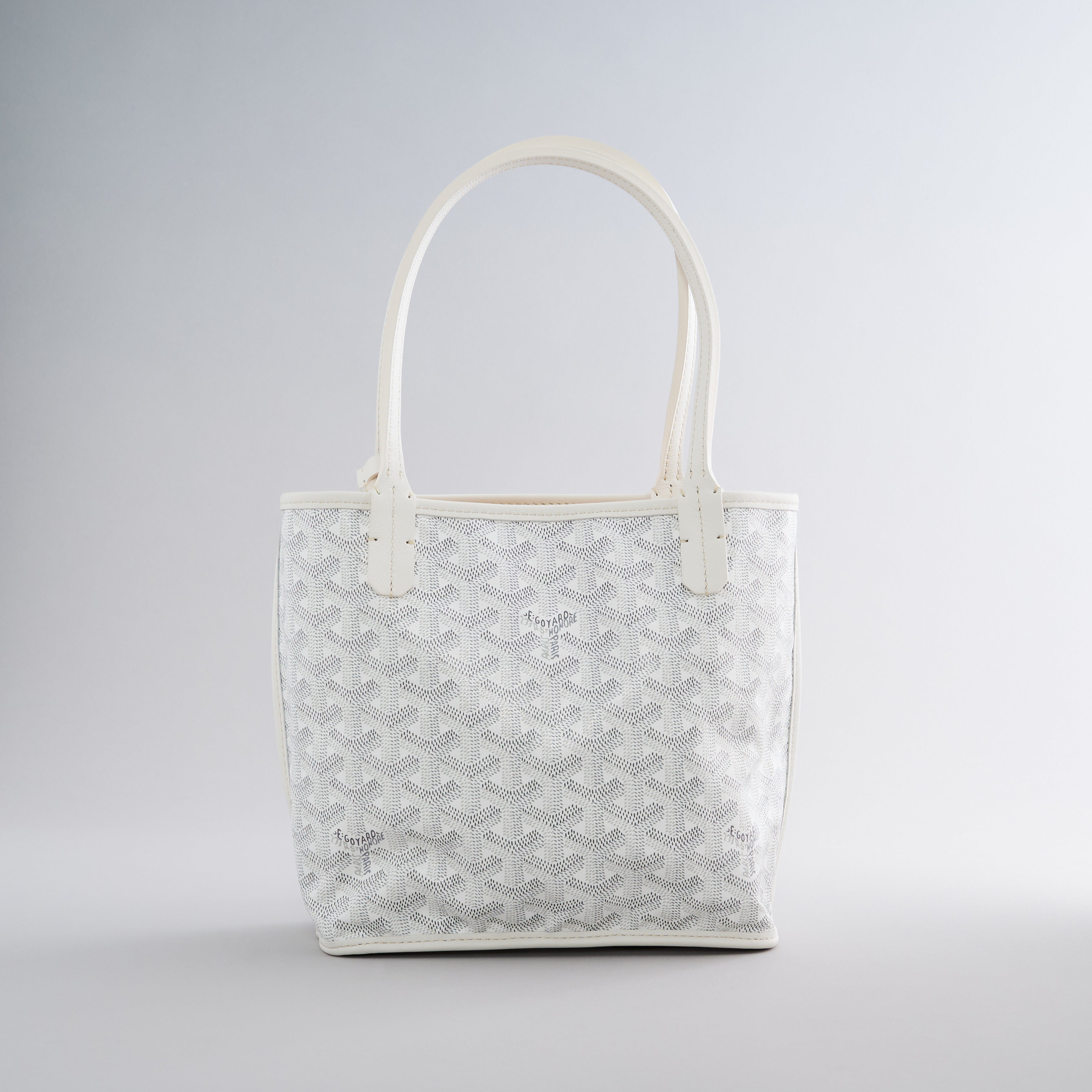 Goyard Anjou Tote Mini White