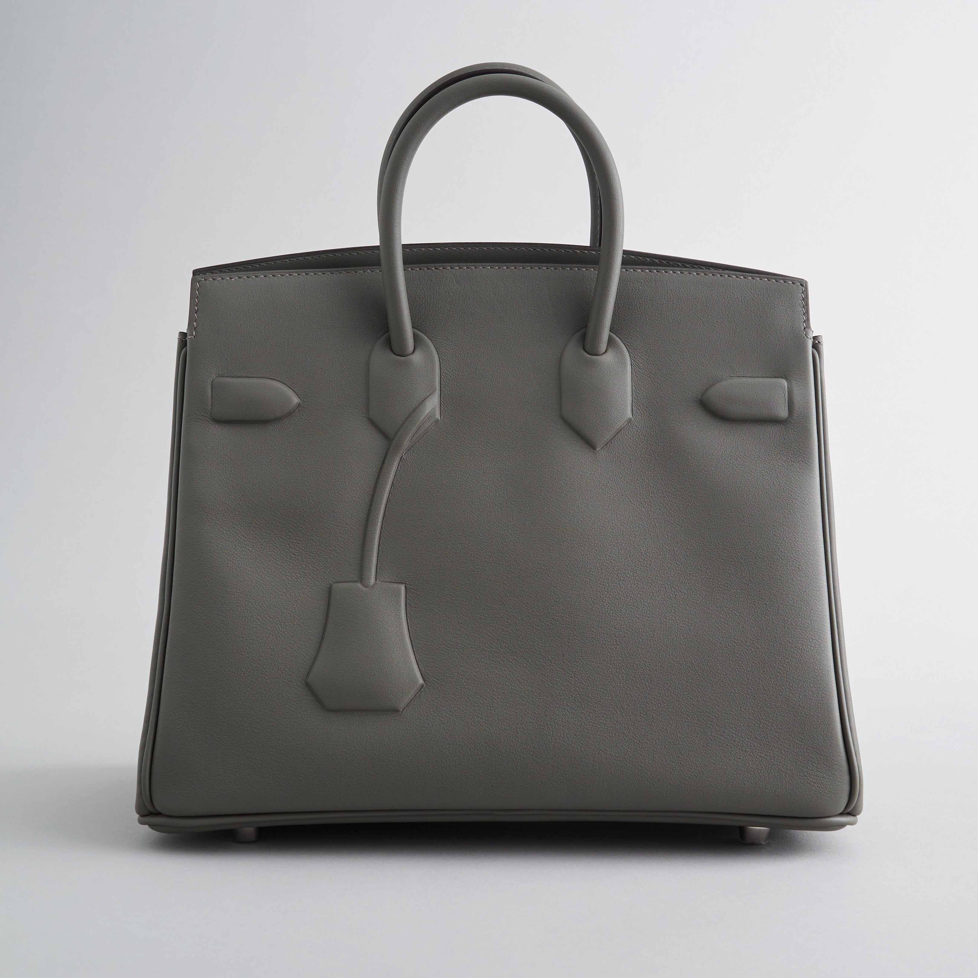 Hermès Birkin Shadow 25 Swift Gris Meyer Palladium Hardware