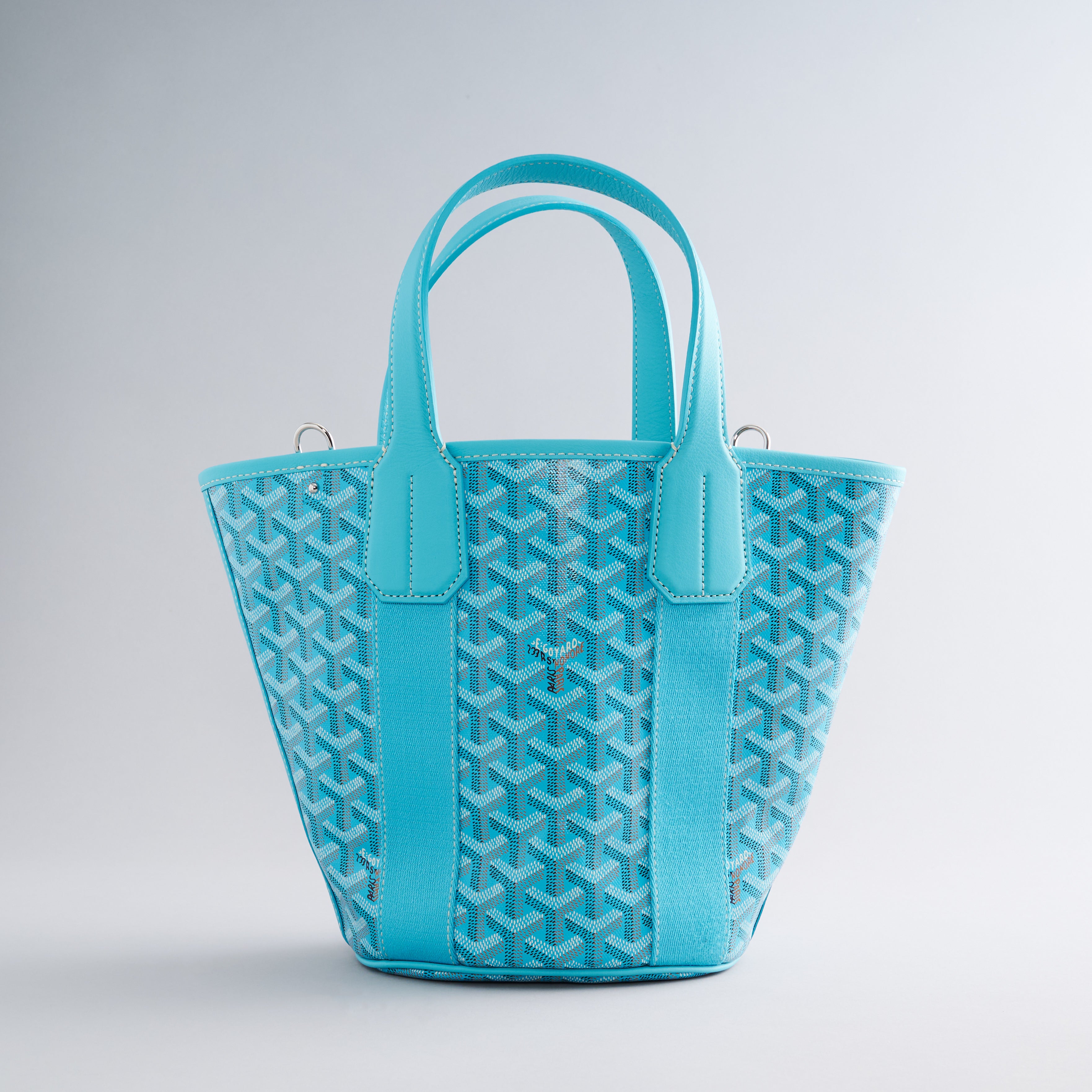 Goyard Belharra PM Turquoise Palladium Hardware