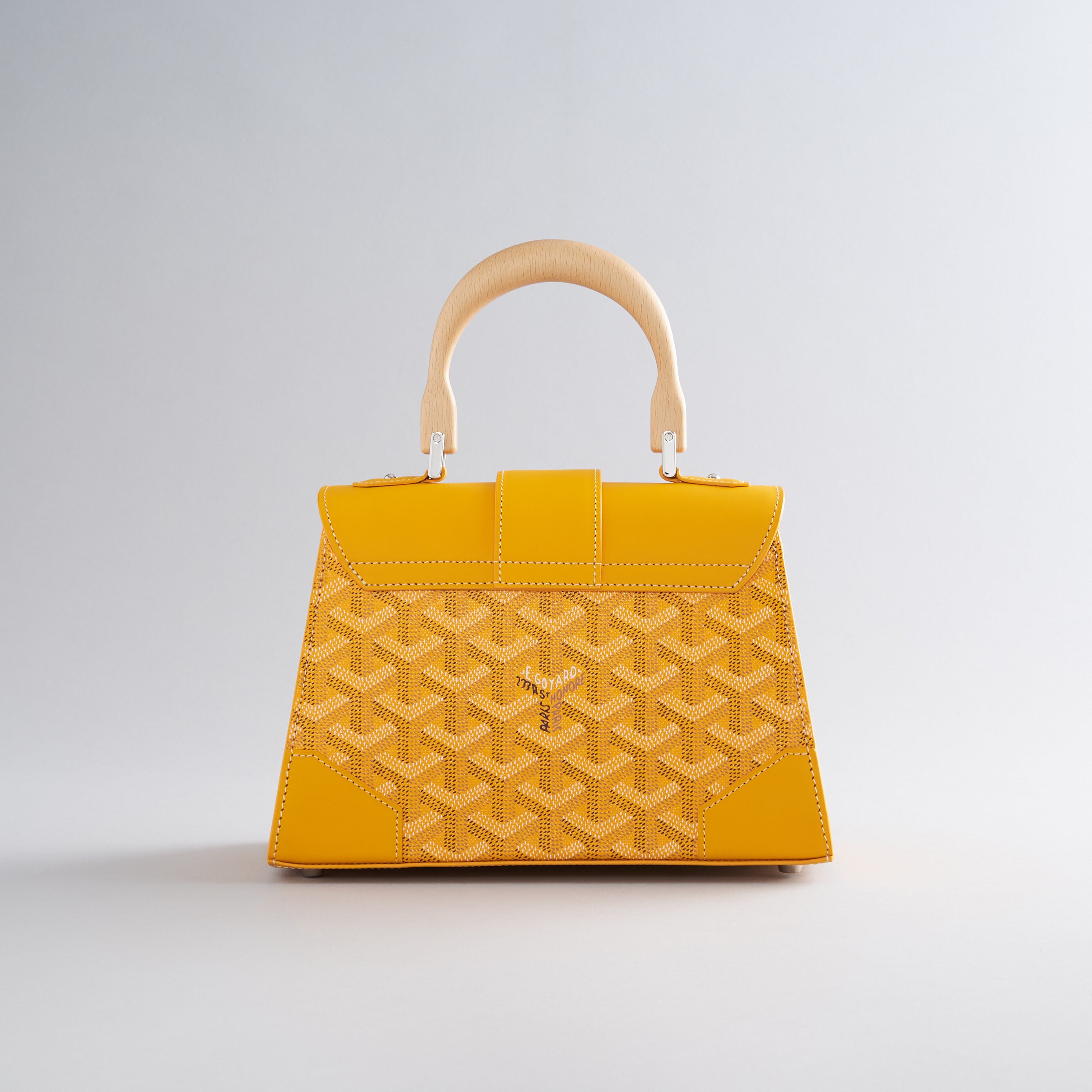 Goyard Saigon Structured Mini Yellow Palladium Hardware