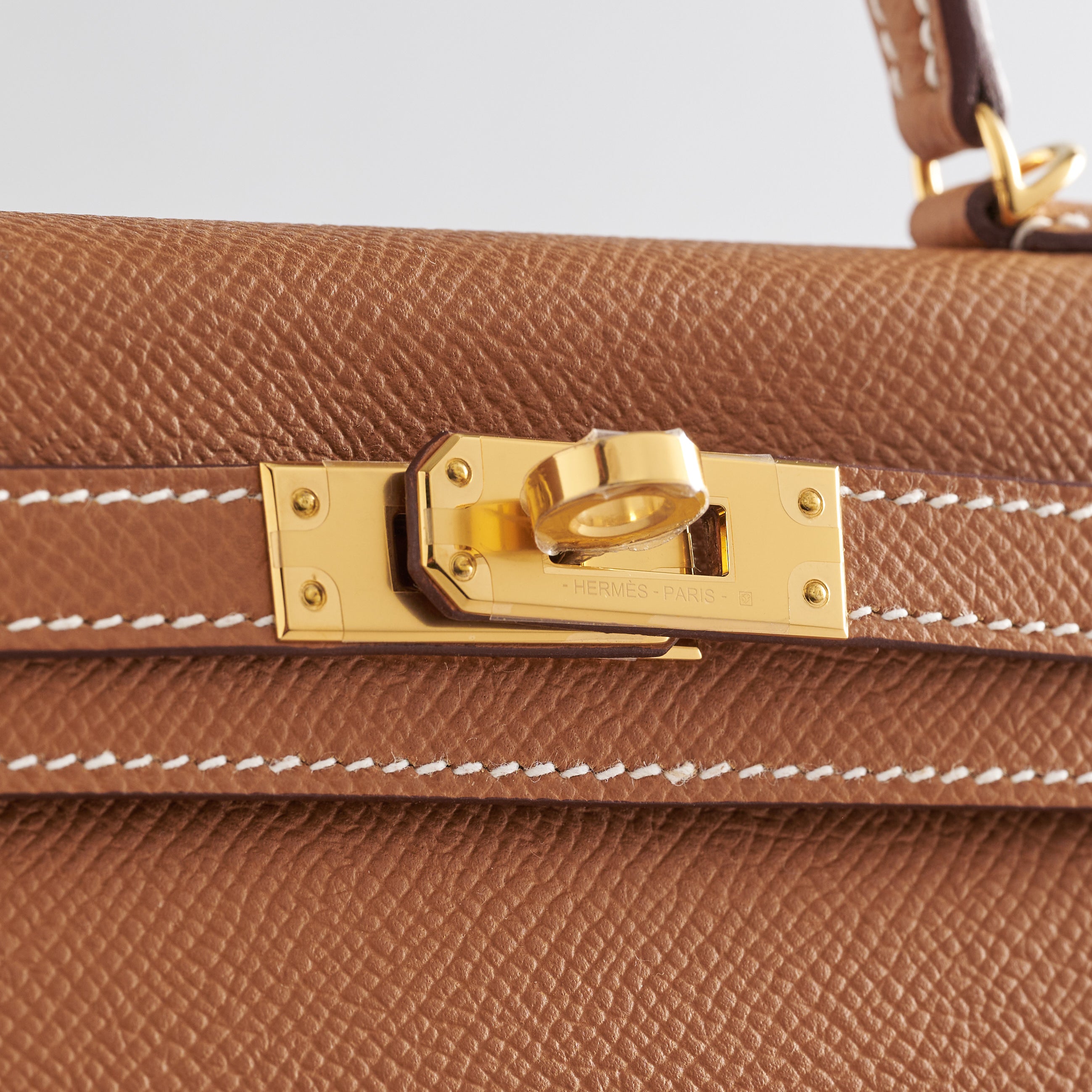 Hermès Kelly Mini Epsom Gold Sellier Gold Hardware