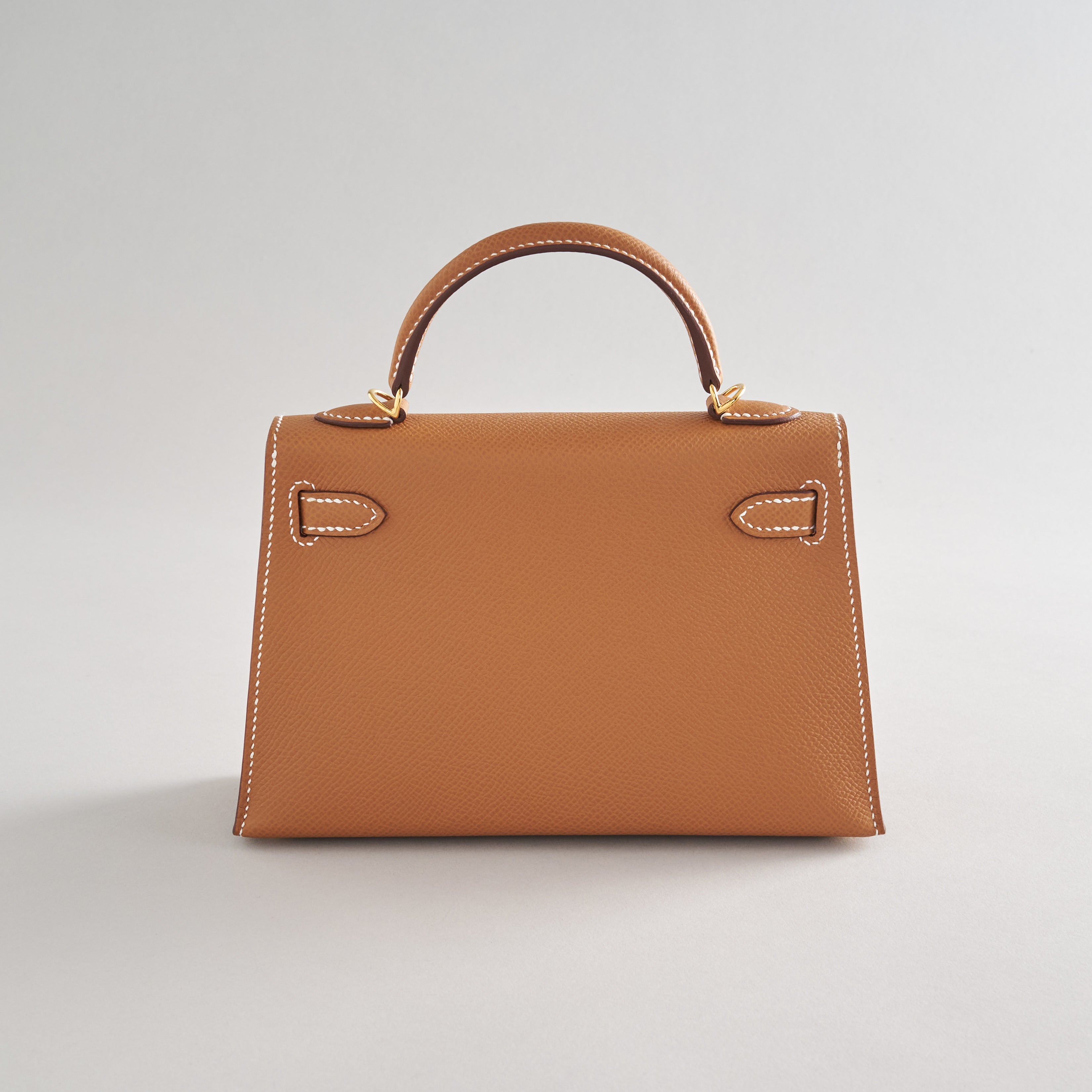 Hermès Kelly Mini Epsom Gold Sellier Gold Hardware