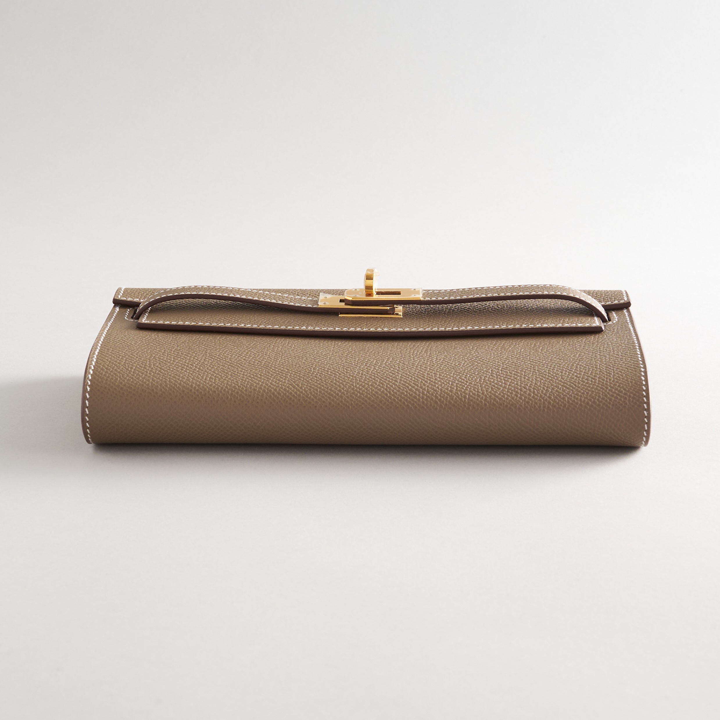 Hermès Kelly To Go Epsom Etoupe Sellier Gold Hardware