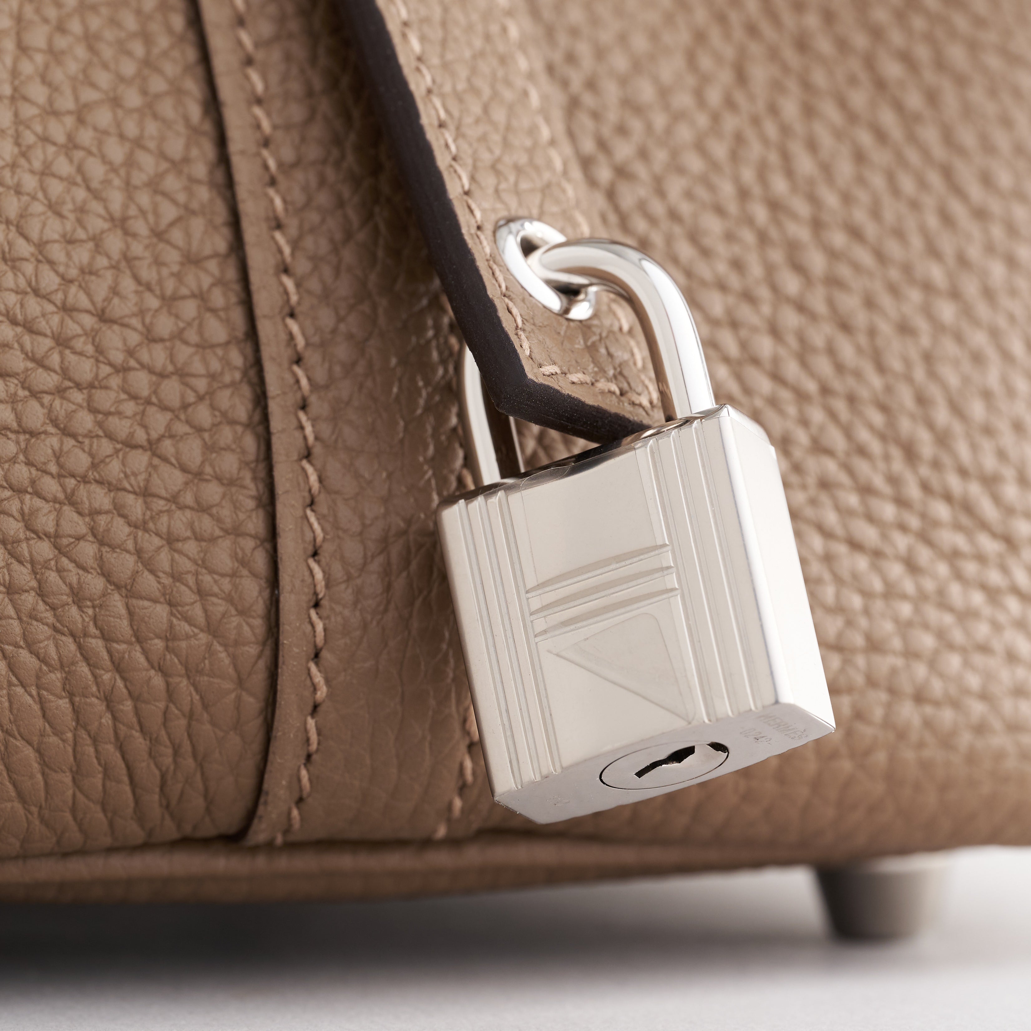 Hermès Picotin 18 Clemence Beige De Weimar Palladium Hardware