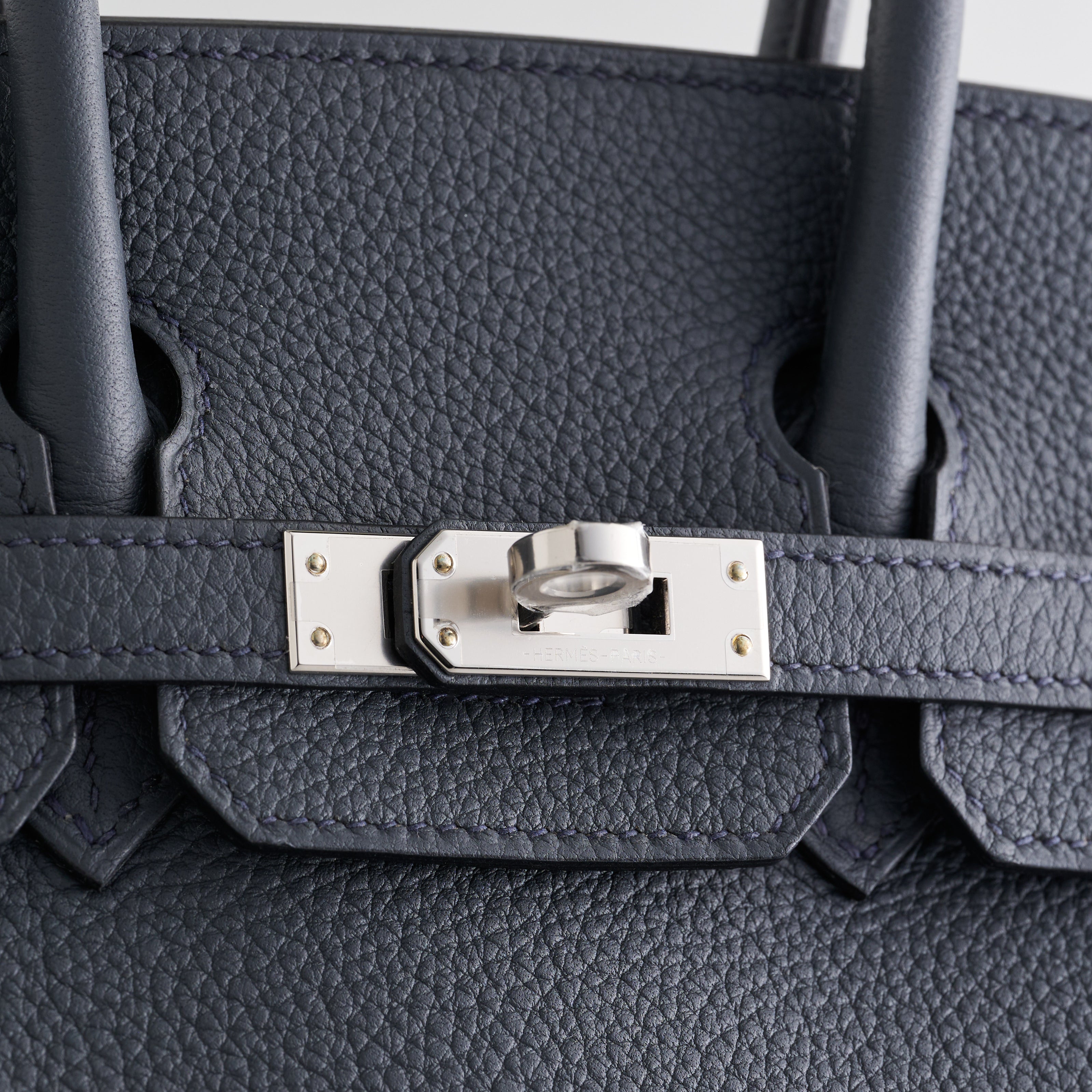 Hermès Birkin 25 Togo Gris Misty Palladium Hardware