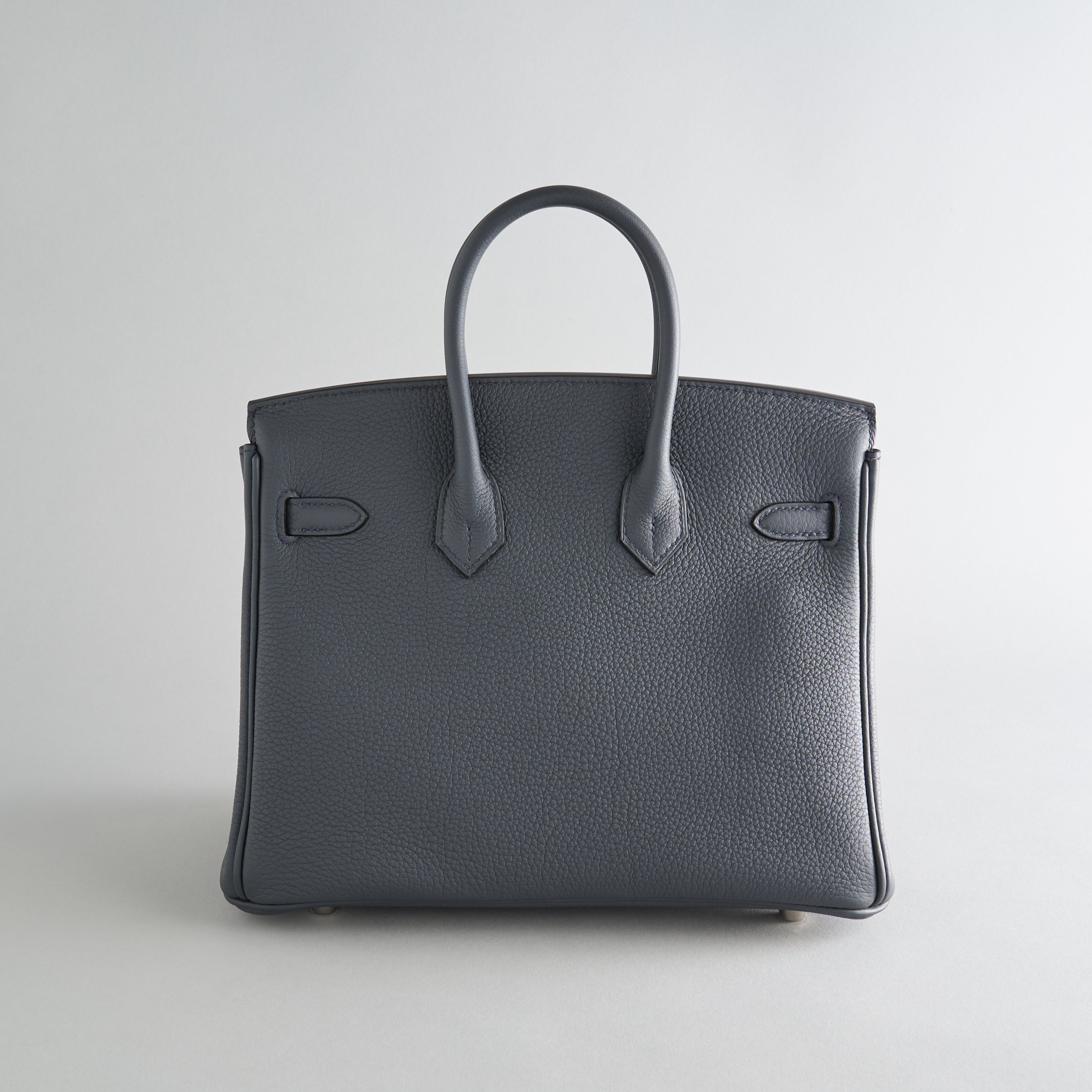 Hermès Birkin 25 Togo Gris Misty Palladium Hardware