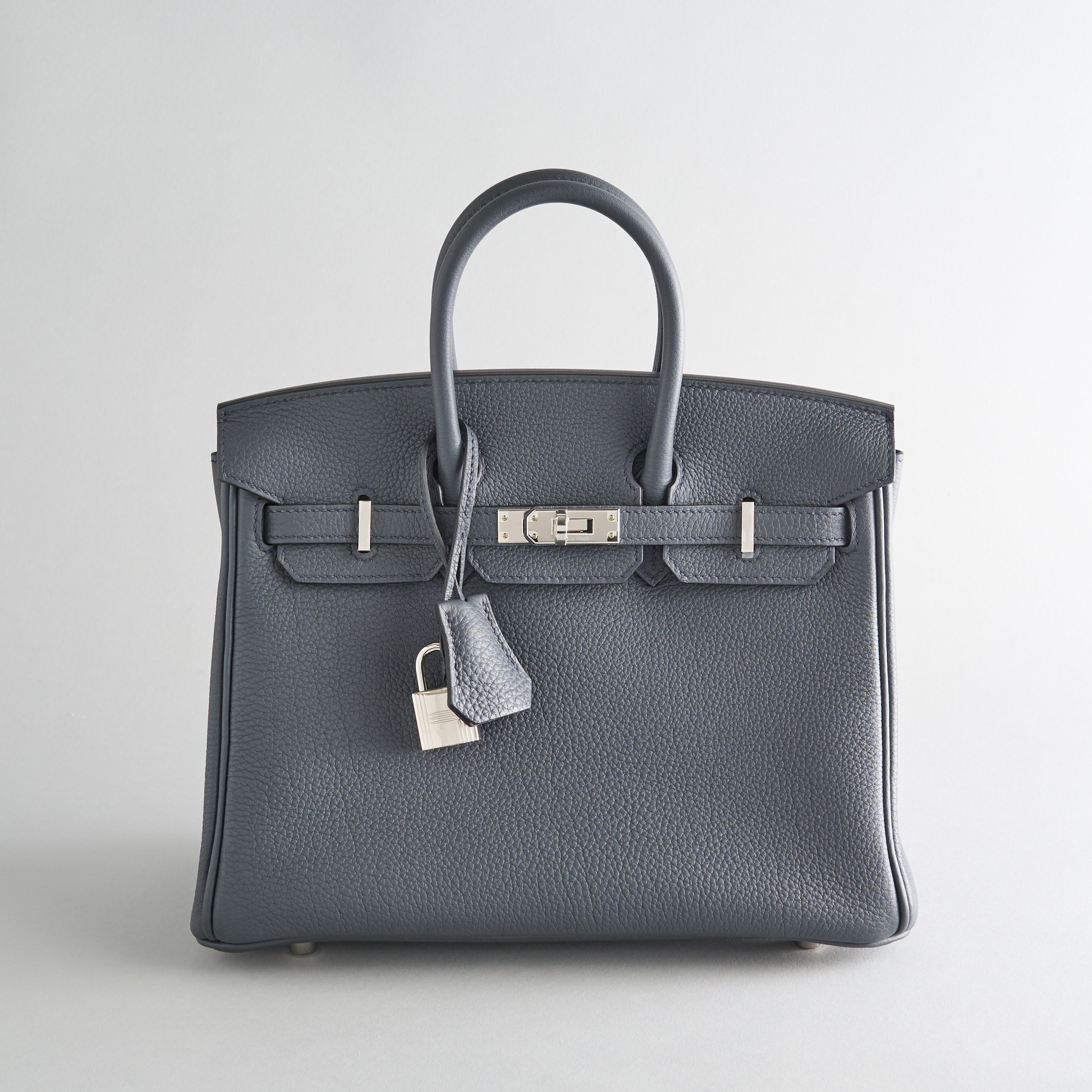 Hermès Birkin 25 Togo Gris Misty Palladium Hardware