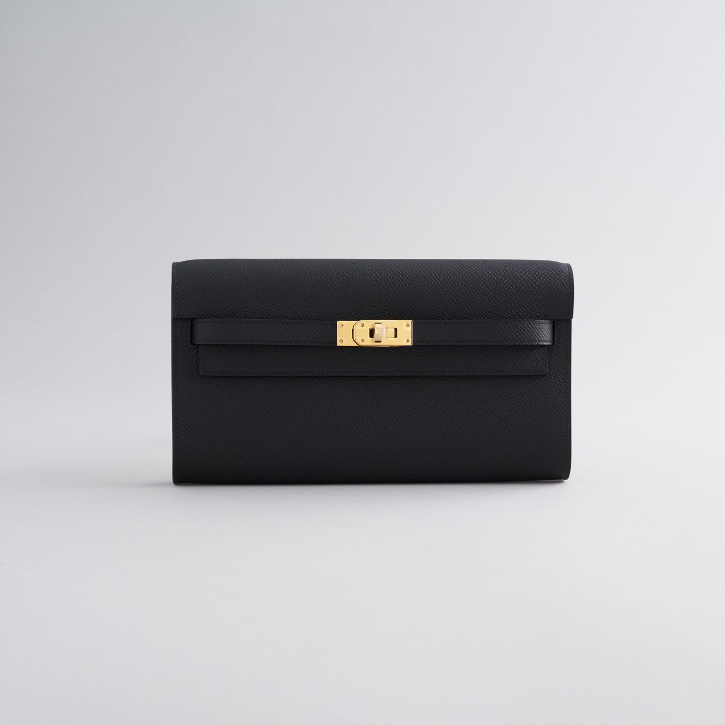 Hermès Kelly To Go Epsom Black Gold Hardware