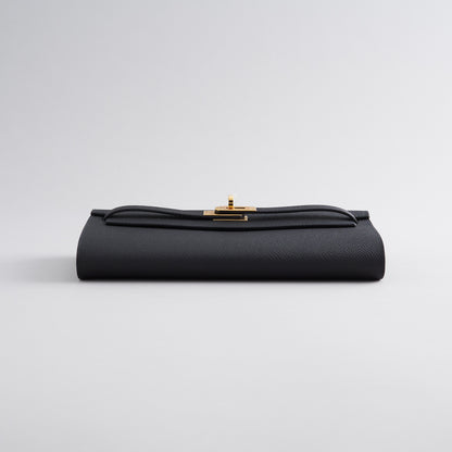 Hermès Kelly To Go Epsom Black Gold Hardware