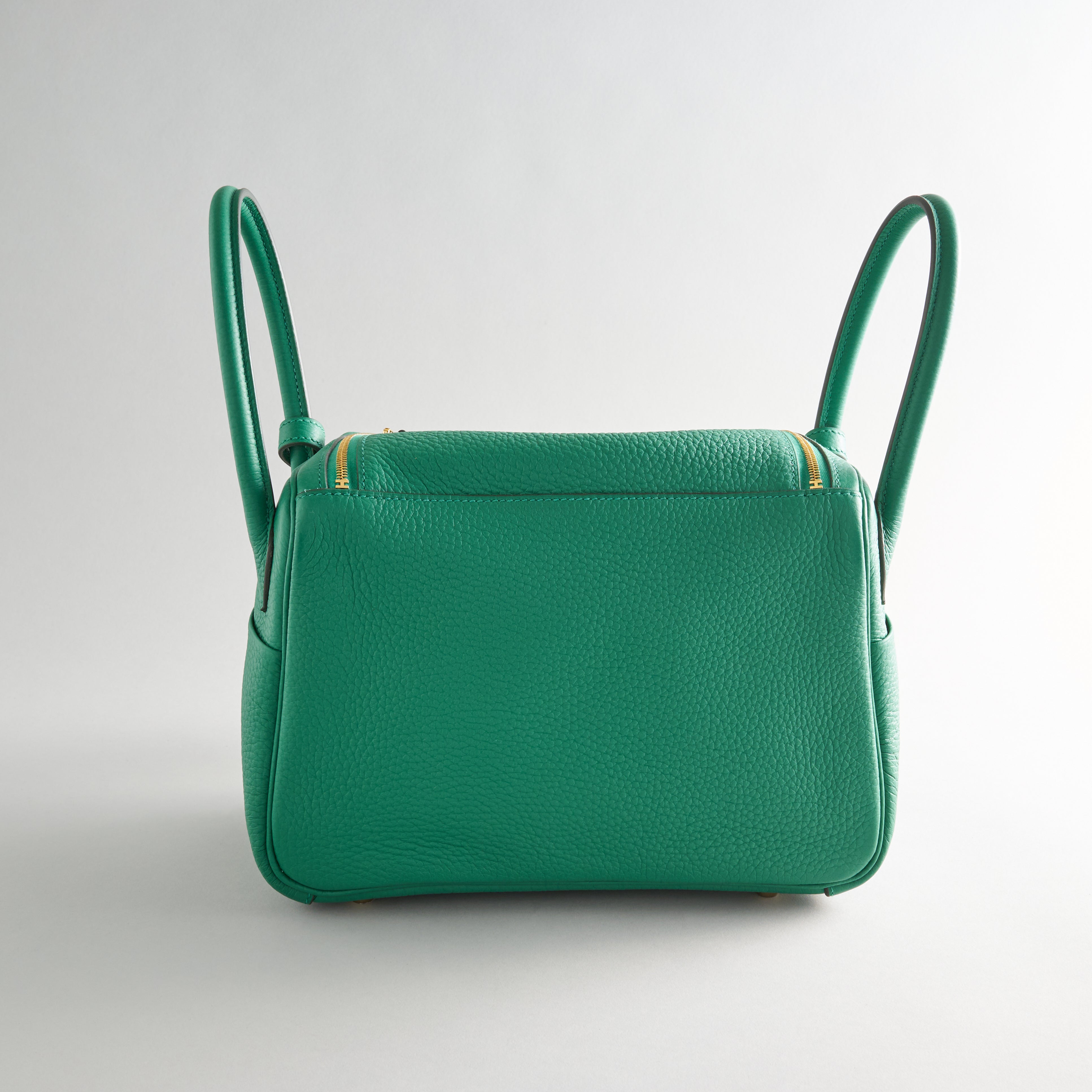 Hermès Lindy 26 Clemence Vert Vertigo