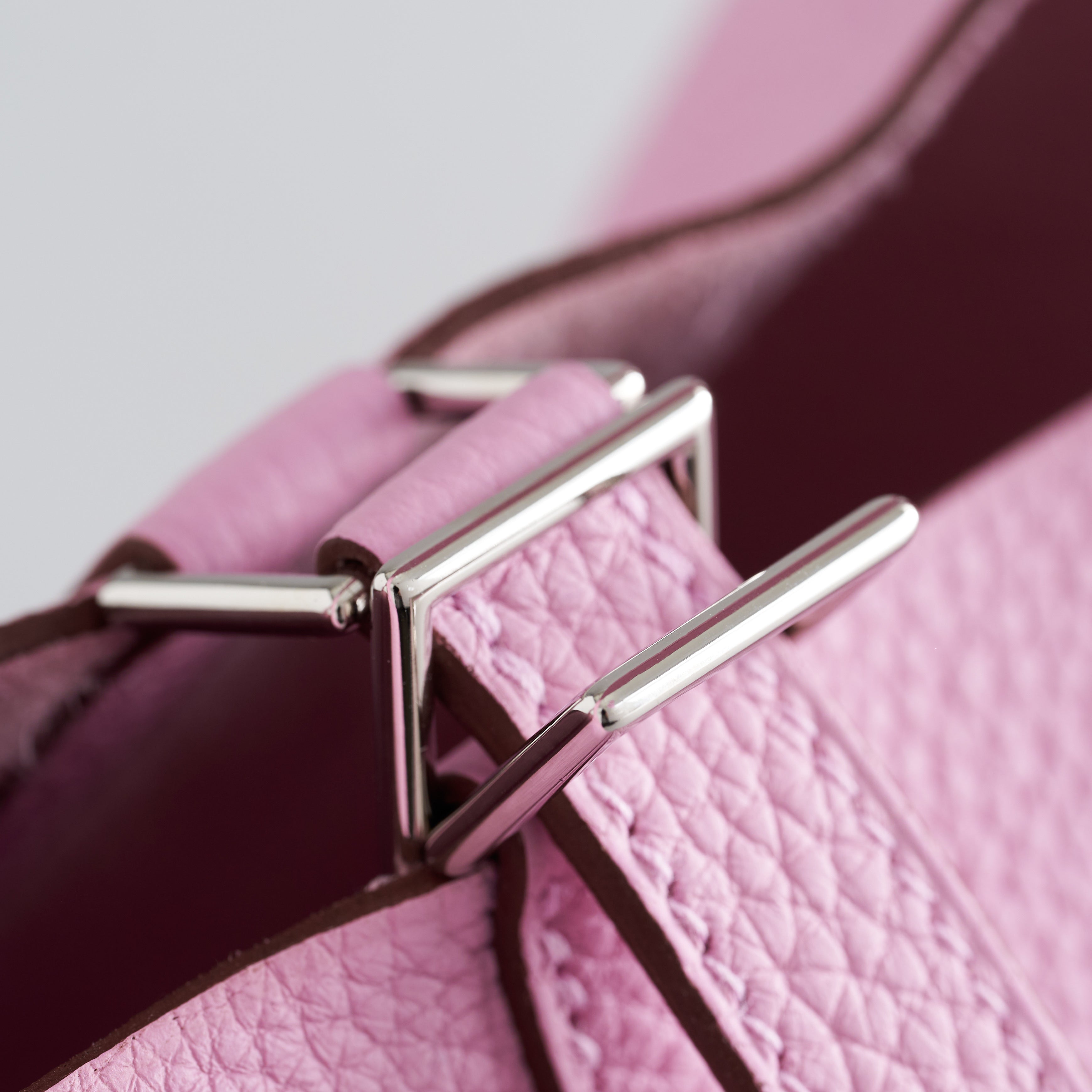 Hermès Picotin 18 Clemence Mauve Sylvester Palladium Hardware