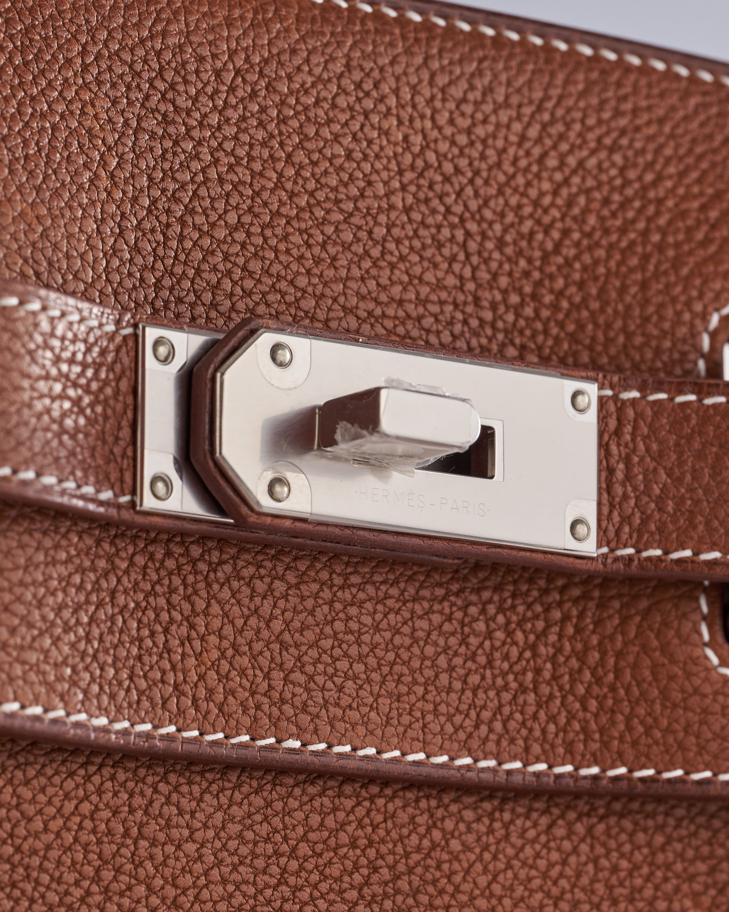 Hermès Hac A Dos Backpack PM Barenia Fauve Palladium Hardware