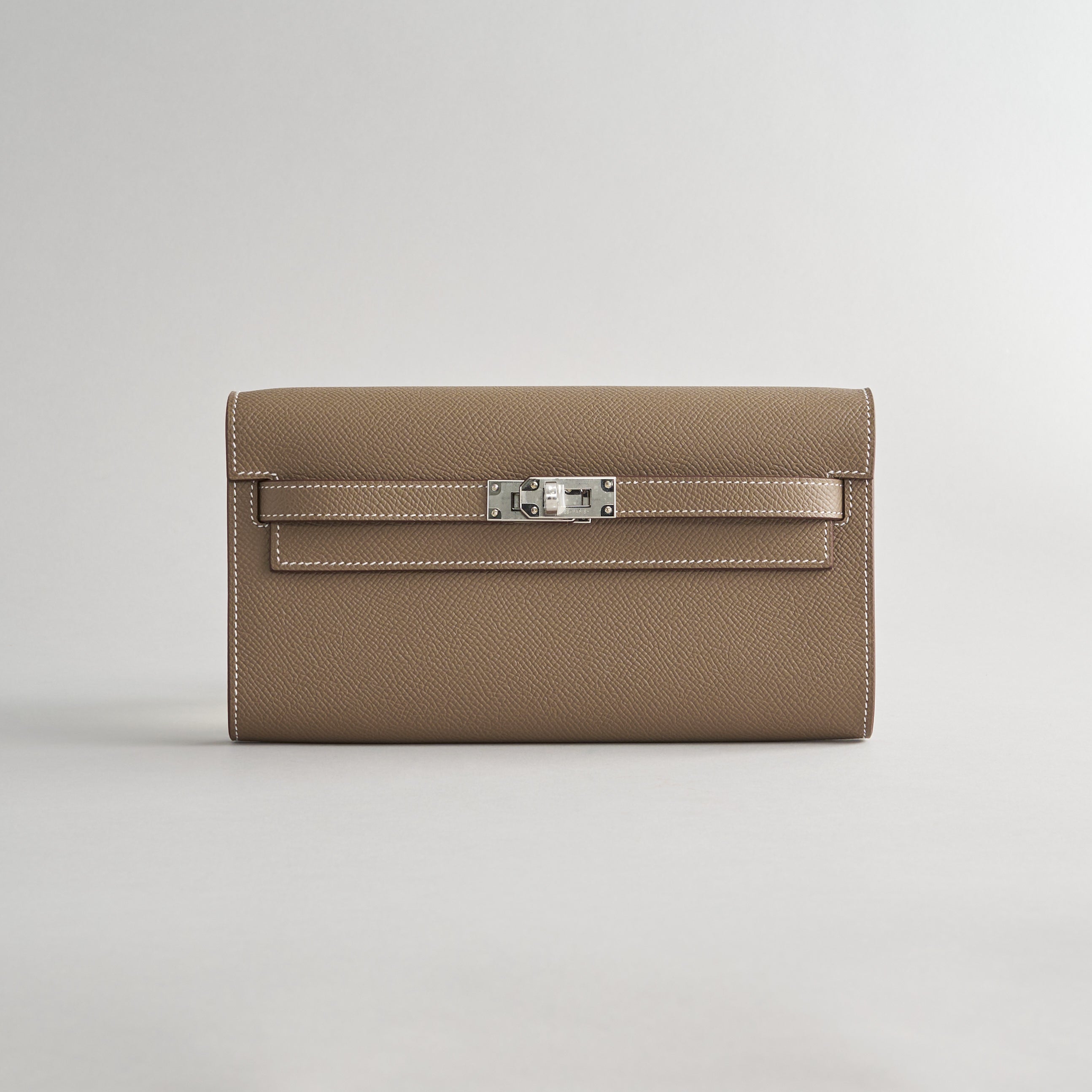 Hermès Kelly To Go Epsom Etoupe Sellier Palladium Hardware