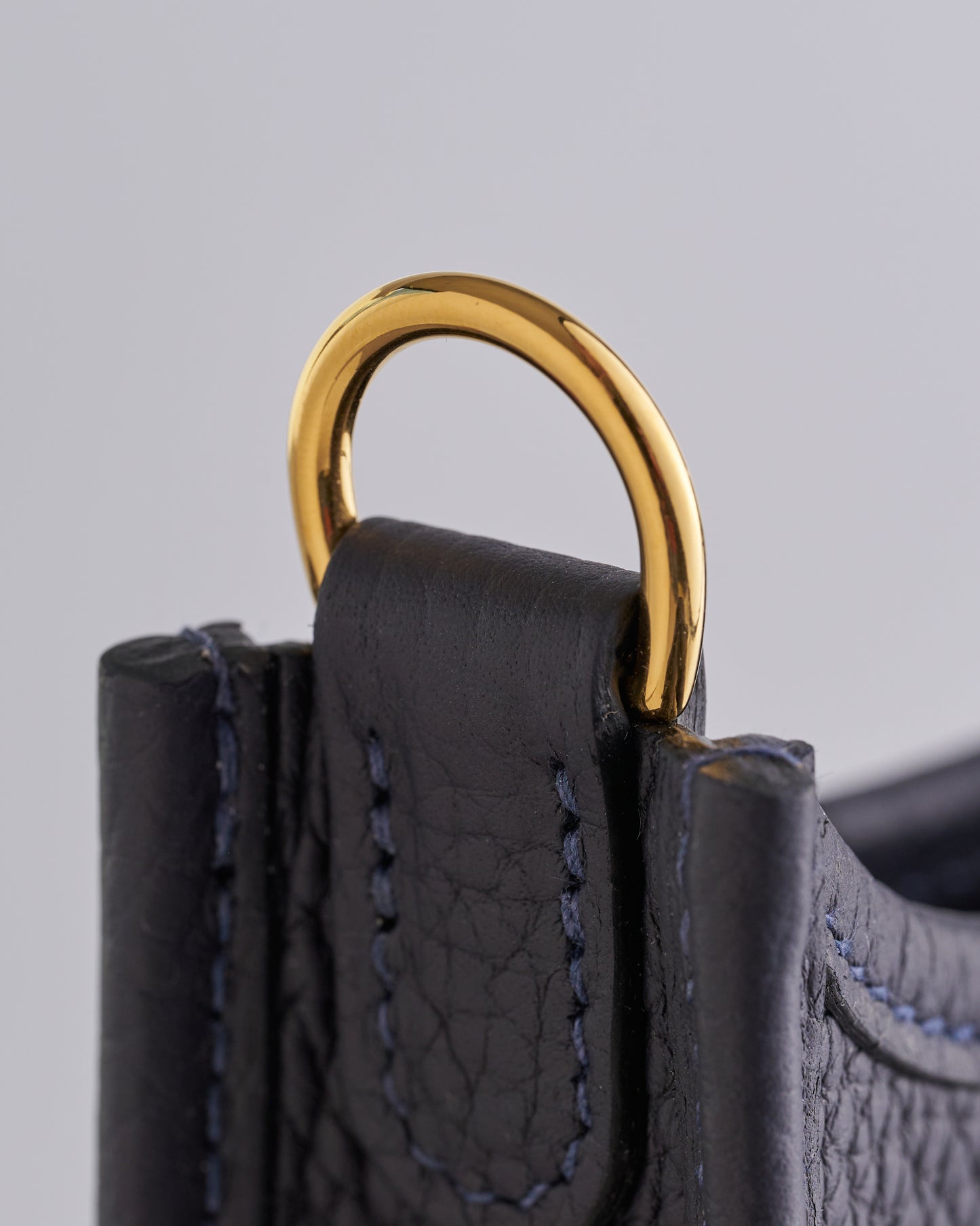 Hermès Evelyne Mini Taurillon Caban Gold Hardware Amazone