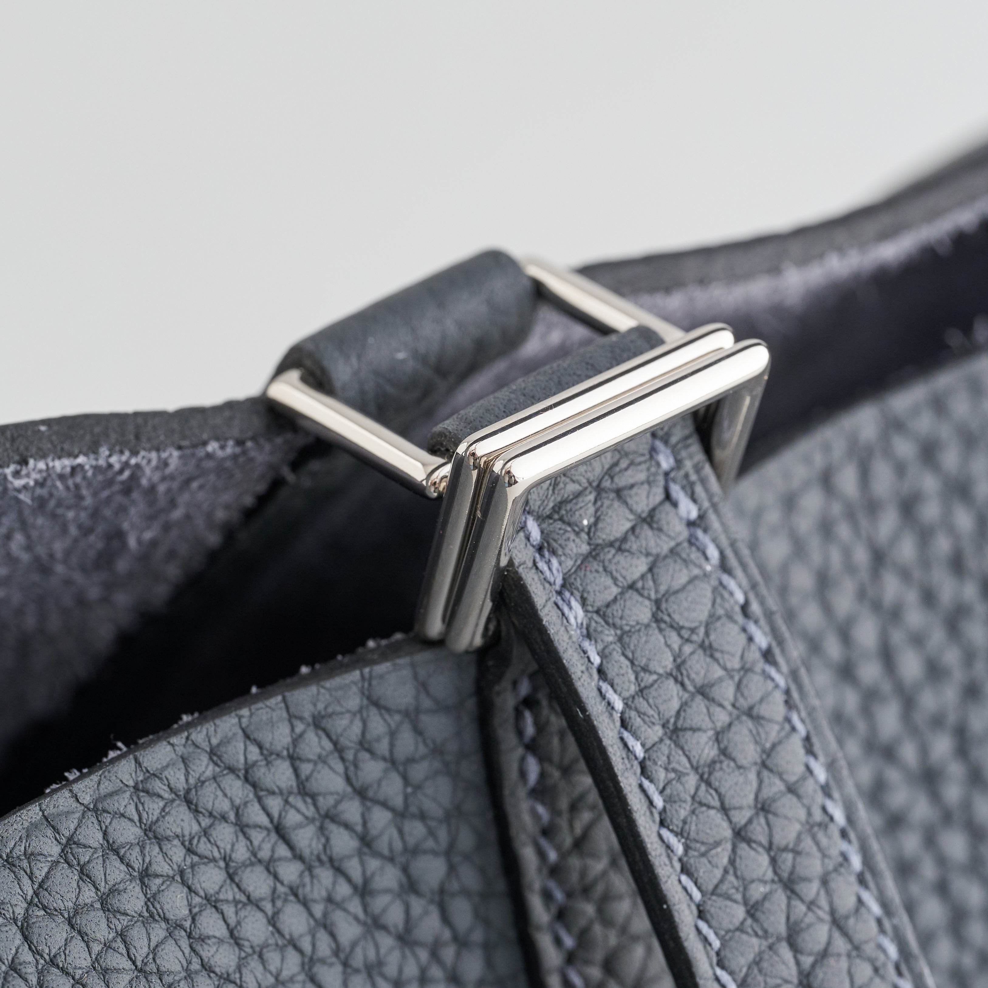 Hermès Picotin 18 Clemence Gris Misty Palladium Hardware