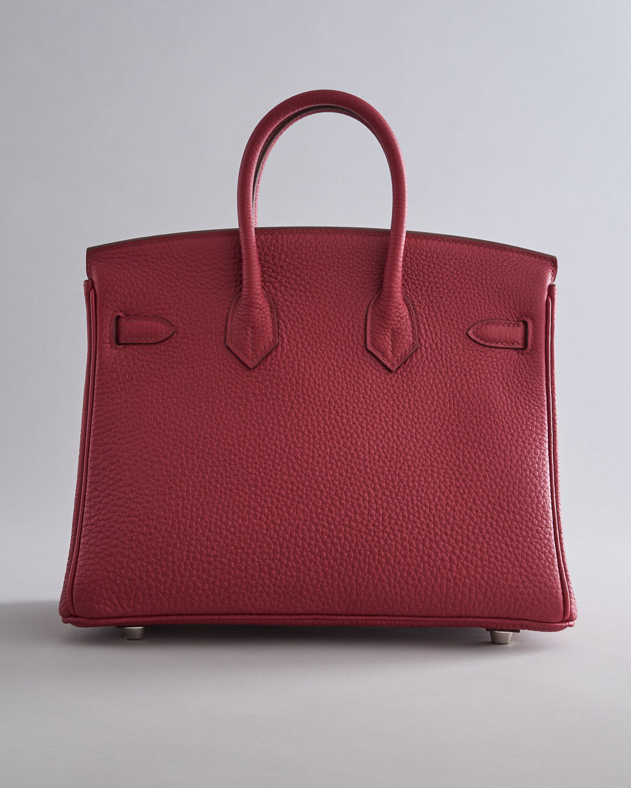 Hermès Birkin 25 Togo Rubis Palladium Hardware