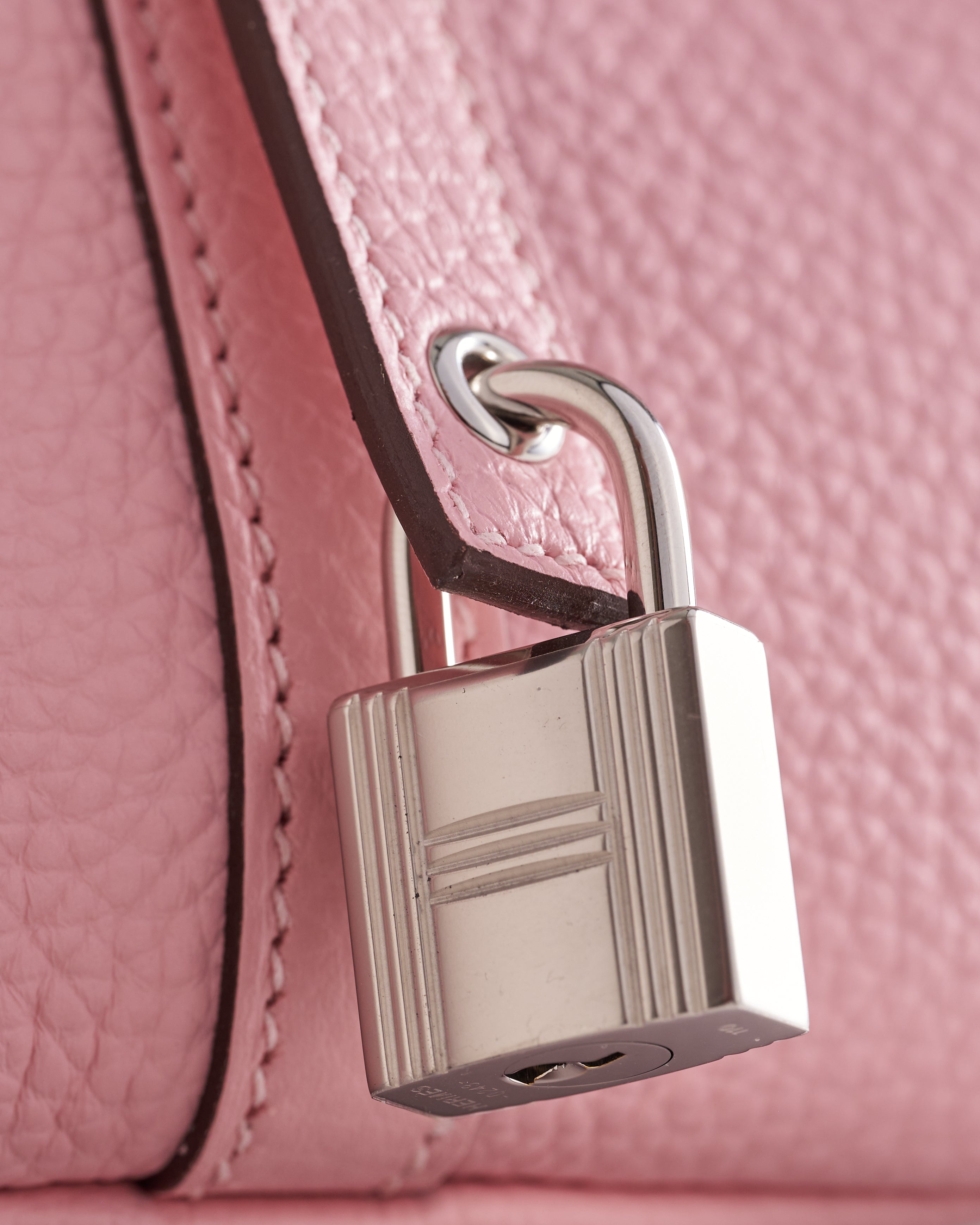 Hermès Picotin 18 Clemence Rose Sakura Palladium Hardware