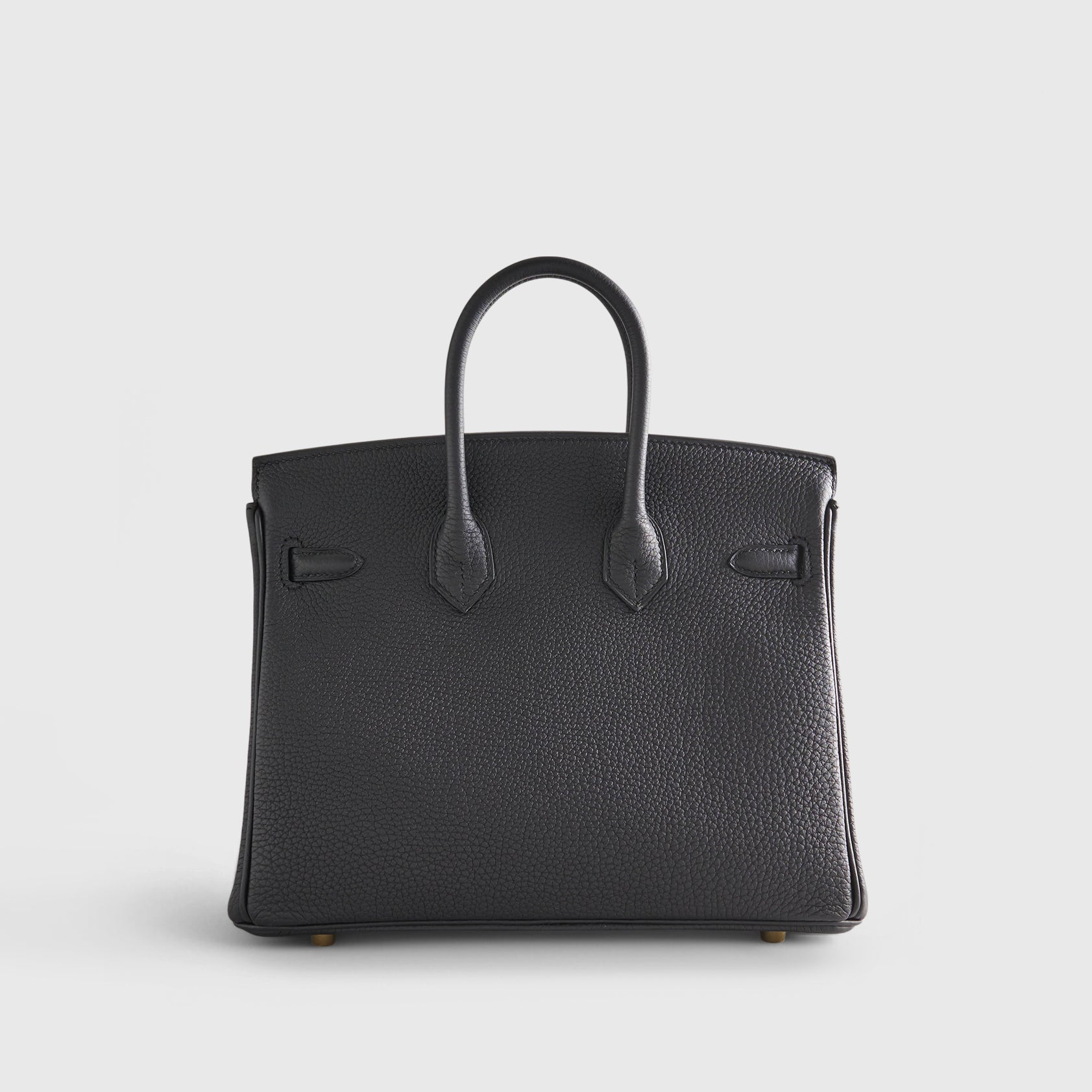 Hermès Birkin 25 Togo Black Gold Hardware