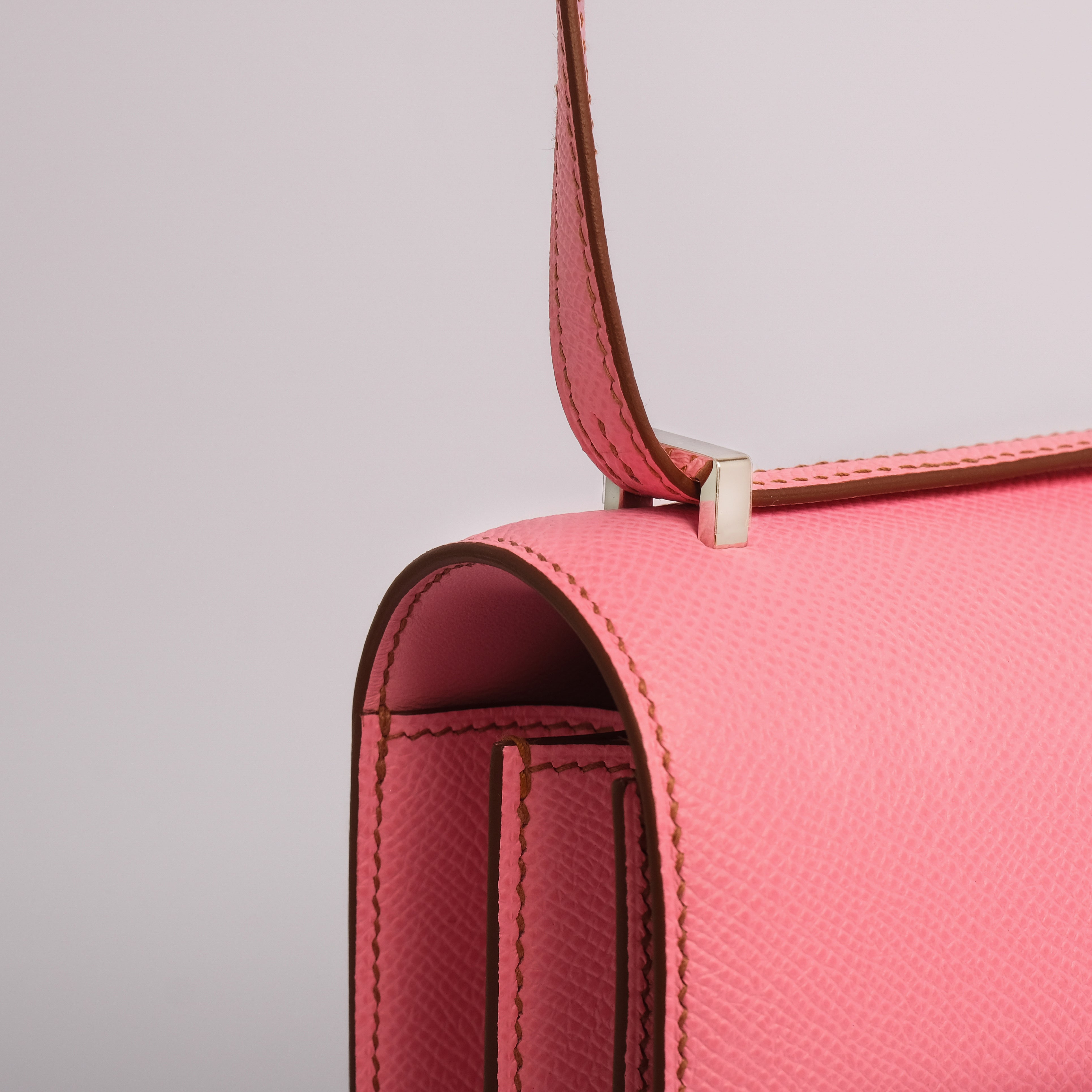 Hermès Constance 18 Epsom Pink Palladium Hardware