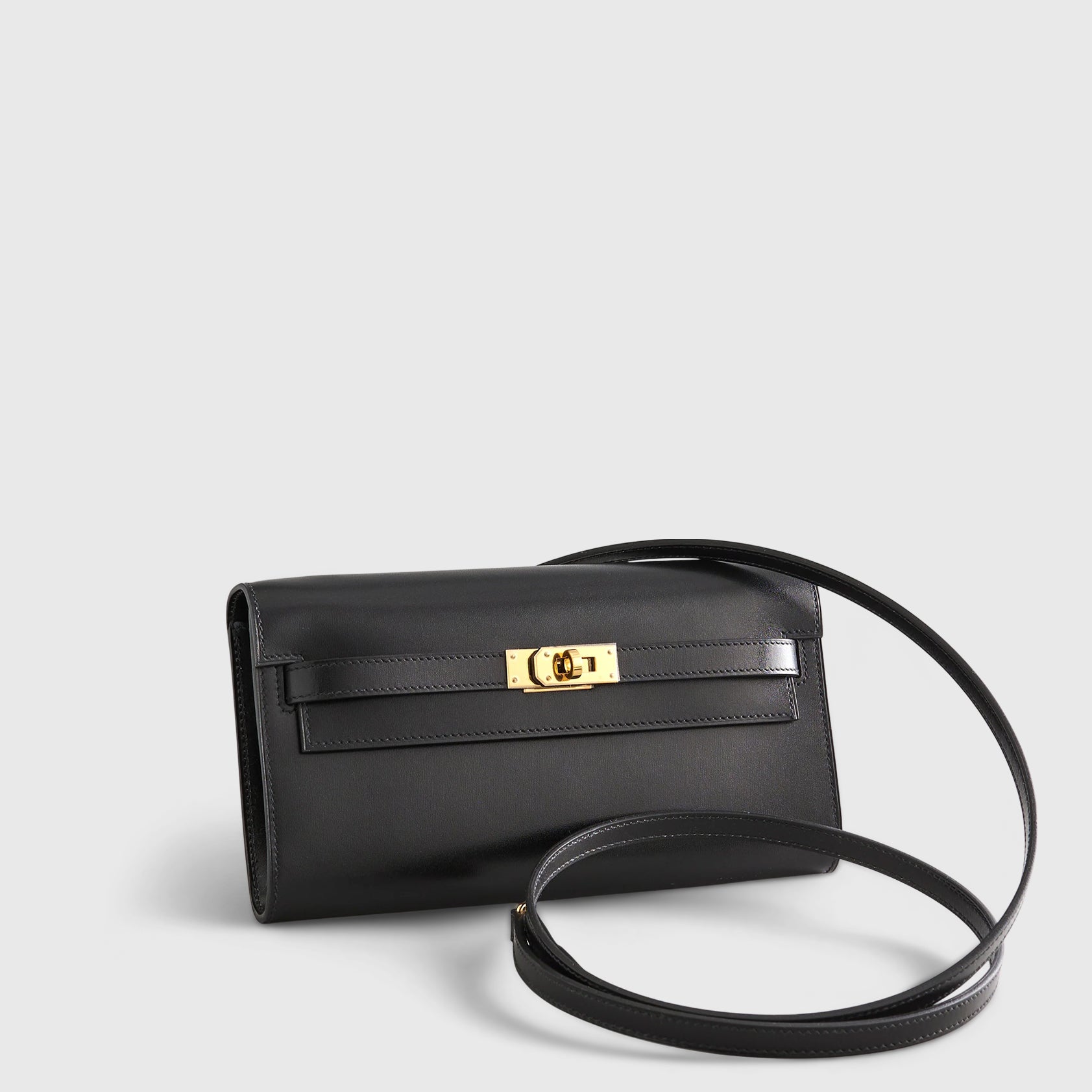 Hermès Kelly To Go Rock Black Gold Hardware