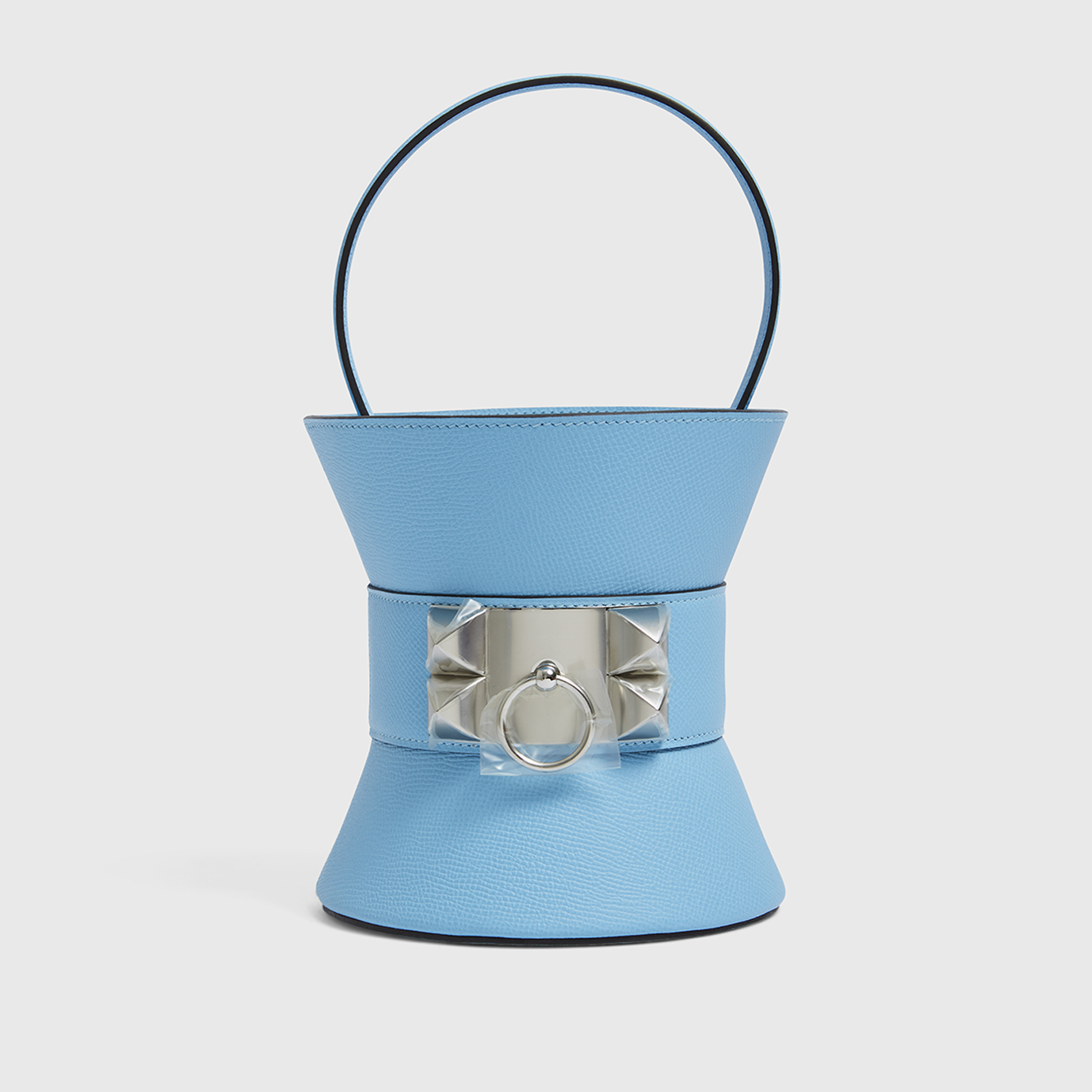 Hermès Medor Bag Mini Epsom Blue Celeste Palladium Hardware