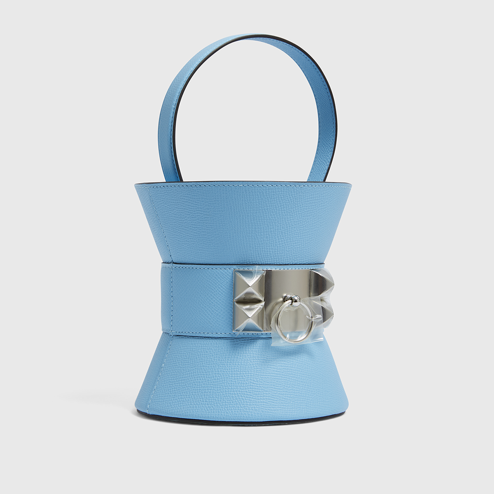 Hermès Medor Bag Mini Epsom Blue Celeste Palladium Hardware