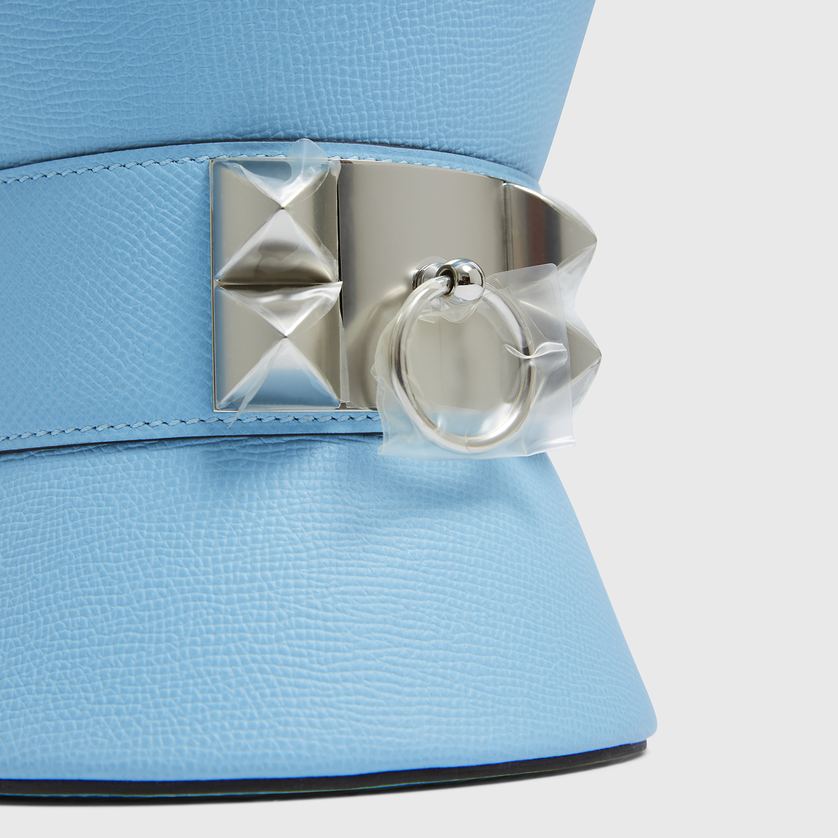 Hermès Medor Bag Mini Epsom Blue Celeste Palladium Hardware