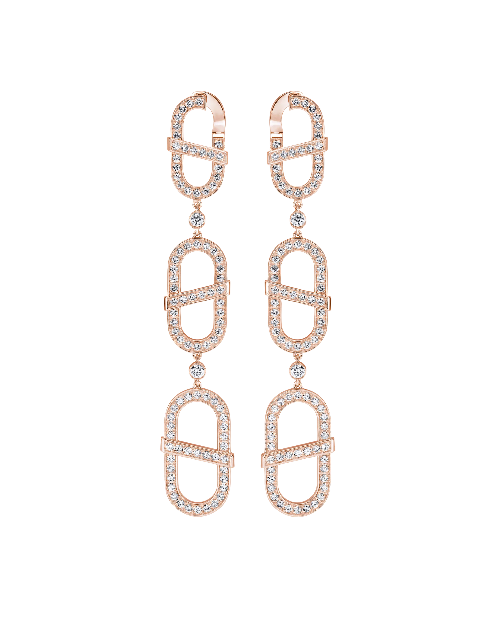 Karina Choudhrie Vitamin Pink 3-Motif Earrings